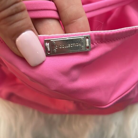 The Collection Pink halter cinched swimsuit dress Sz-8C - Picture 12 of 14